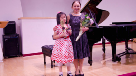Julie Wu With Richmond Music Festival Trophy